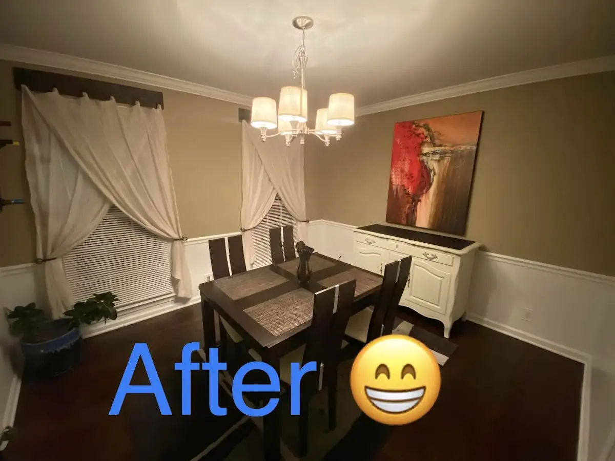 Professional dining room restoration after water damage in South Burlington