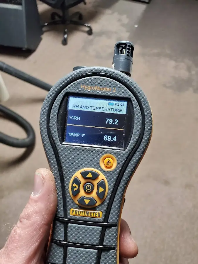 Moisture meter humidity assessment for Fire & Smoke Damage Restoration in South Burlington